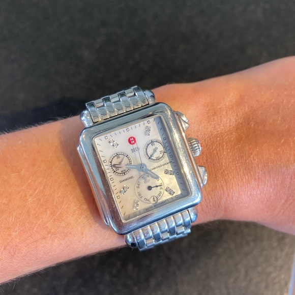 Michele Deco Diamond Dial Watch - One size - Picture 4 of 11